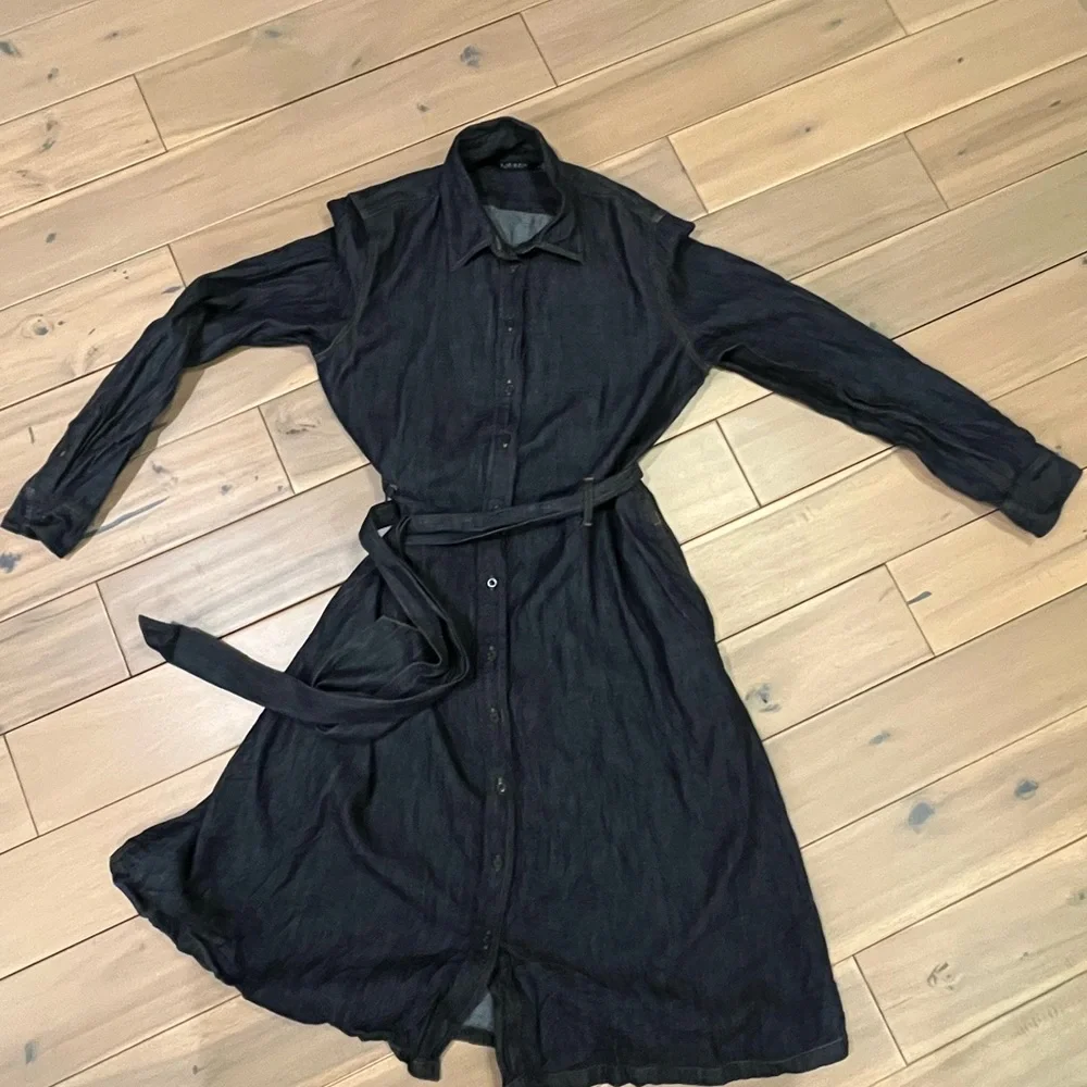 Ralph Lauren Denim Shirt Dress - Picture 6 of 12